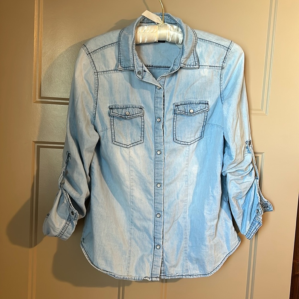 Cavallini pearl snap shirt
